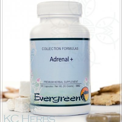A bottle of Adrenal + can treat adrenal fatigue
