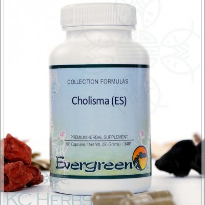 a bottle of Cholisma ES which helps treat Metabolic syndrome