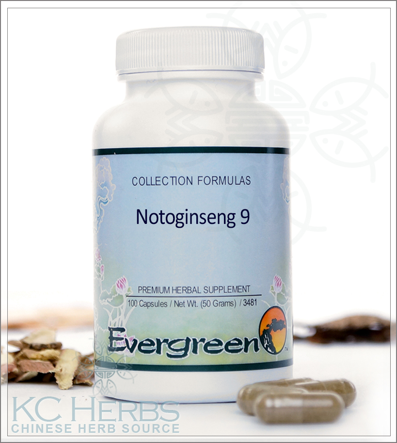 to combat bleeding disorders with Chinese herbs take Notoginseng 9