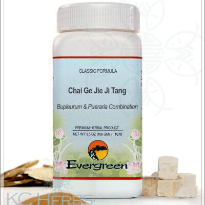 Chai Ge Jie Ji Tang Evergreen Granules 100gr.