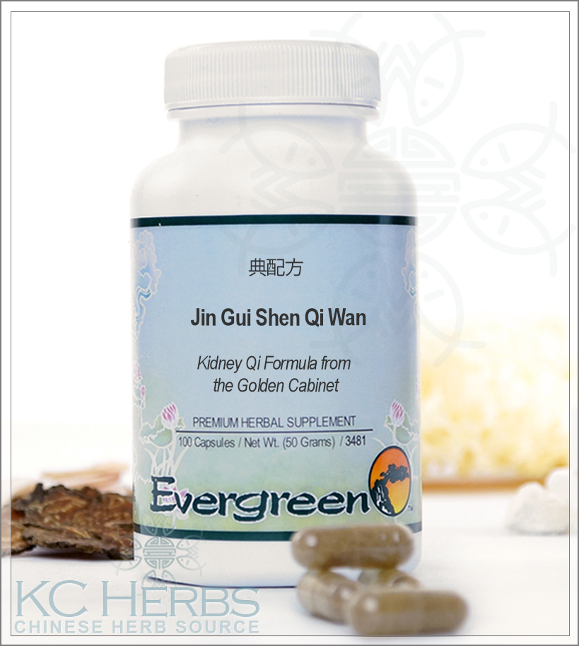 Jin Gui Shen Qi Wan Kidney Qi Formula From The Golden Cabinet